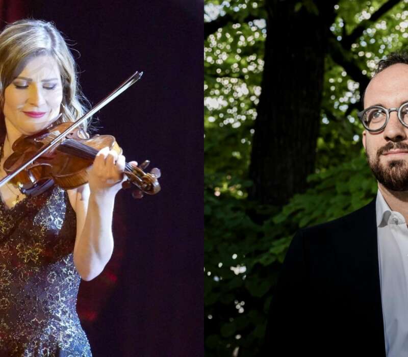 Violinist Lisa Batiashvili and pianist Igor Levit